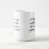 Fille pour engendrer la tasse de citation (Centre)