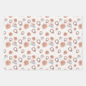 Fille Power Papier à envelopper pour la Journée de (Devant)