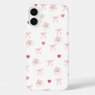 Fille Rose Bow et coque iphone de coeur - Style mi