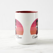Fille rose Pirate Mug (Centre)