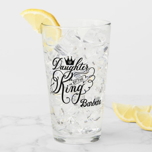 Fille Royale Du Verre De Roi (Devant glace)