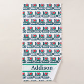 Fille Scouting I Heart Scouts Serviette (Serviette de bain)