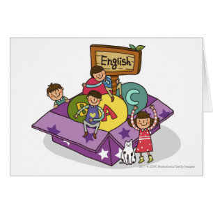 Fille se tenant avec des bras augmentés et se