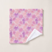 Fille Shabby Chic rose Roses Motif (Gant de toilette)
