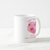 Fille Sirène Rose Mug (Devant droit)