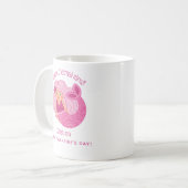 Fille Sirène Rose Mug (Devant gauche)