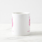 Fille Sirène Rose Mug (Centre)