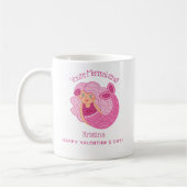 Fille Sirène Rose Mug (Gauche)