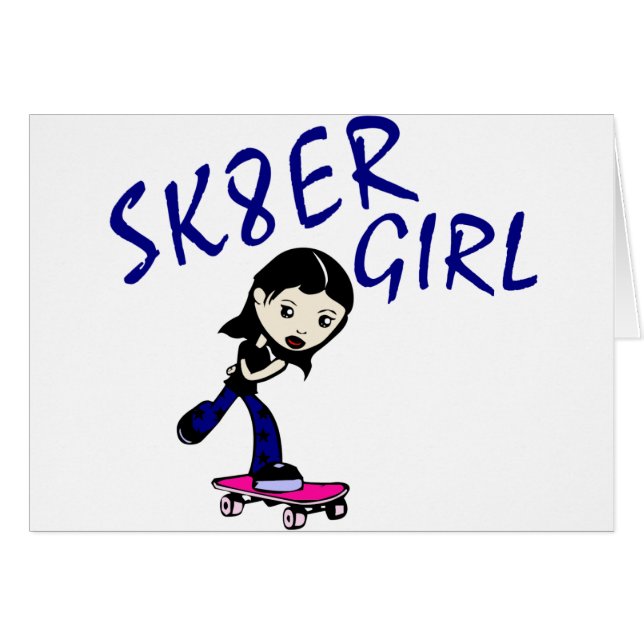 fille sk8er (Devant horizontal)