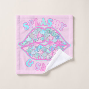 Fille Splashy & Sassy Rose Turquoise Mermaid Kiss