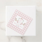 Fille Stork Rose En vichy Favoriser les étiquettes (En situation)