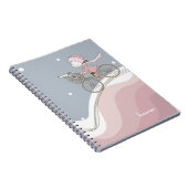 Fille sur le Carnet de vélo (Côté Droit)