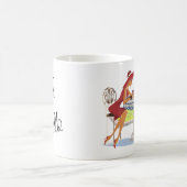 Fille Talk blanc 11 oz classique Mug (Centre)