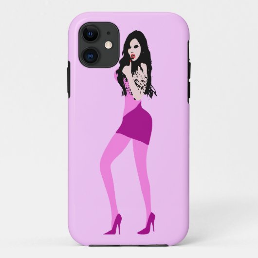 ♔° ・ Fille Vampire mortelle iPhone 5 Coque ・° ♔ (Dos)