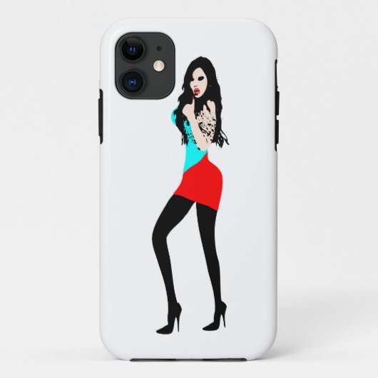 ♔° ・ Fille Vampire mortelle iPhone 5 Coque ・° ♔ (Dos)