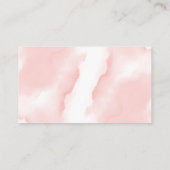 Fille verte baby shower rose Moissonneuse Cartes à (Dos)