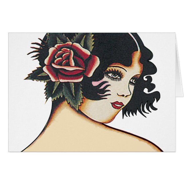 Fille vintage (Devant Horizontal)