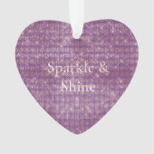 Fille violette brillante étincelante (devant)