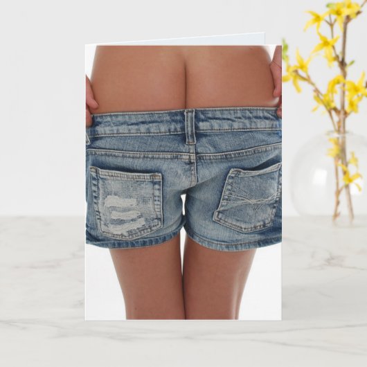 FILLE VOUS MOONING (MAIS) CARTES D'ANNIVERSAIRE AM (Fleur jaune)