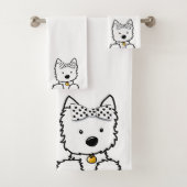 Fille Westie formelle (En situation)