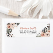 Fille Wild One Empreinte de léopard Étiquette de a (En situation)