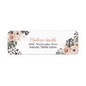 Fille Wild One Empreinte de léopard Étiquette de a (Devant)