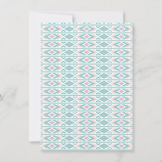 Fille Wild Un Anniversaire Fête Invitation (Dos)