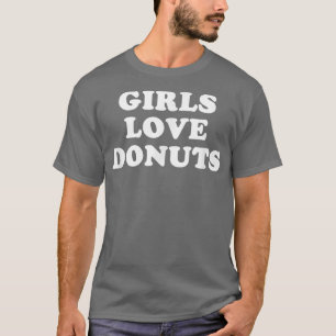 Filles Aimer Donuts T-shirt rétro