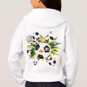 filles ballon de football souffle avec étoiles d'o