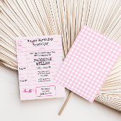 Filles Carte de bibliothèque du club de lecture li