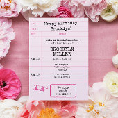 Filles Carte de bibliothèque du club de lecture li