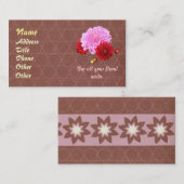 Filles Cartes de visite (Devant / Derrière)