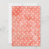 Filles Cheval Anniversaire Fête Invitation (Dos)