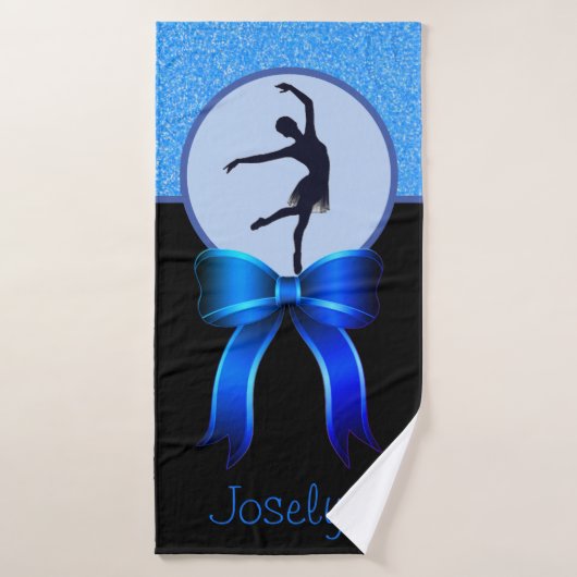 Filles Danser Parties scintillant et serviette de  (Serviette de bain)