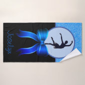 Filles Danser Parties scintillant et serviette de  (Serviette de bain)