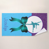 Filles Danser Parties scintillant et serviette de  (Serviette de bain)