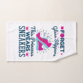 Filles De Basket Cette Princesse Porte Des Baskets (Serviette à main)