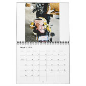 Filles de calendrier de Mariposa (Mar 2026)