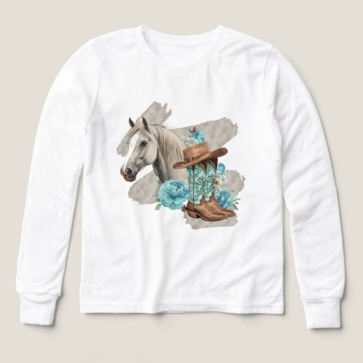Filles de cheval occidental (Motif recto)