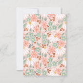 Filles de Fleur Sauvage Mignonne Merci Anniversair (Dos)