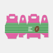 Filles de football rose Ballotins de fête d'annive (Déplié)