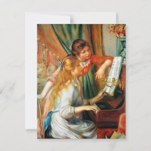 Filles de Renoir aux invitations de considérant de (Devant)