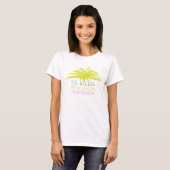 Filles de T-shirt de plage de St.Kilda (Devant entier)