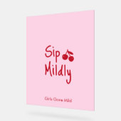 Filles Devenues Douces Rose et Rouge Cerise Enterr (Angle)