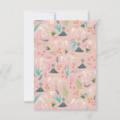 Filles Dinosaur Fossile Anniversaire Rose Merci (Dos)