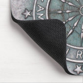 Filles du tapis de souris de révolution américaine (Coin)