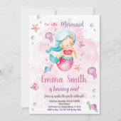 Filles éditables sous la carte de fête de la mer a (Devant)