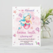 Filles éditables sous la carte de fête de la mer a (Debout devant)