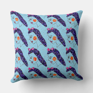 Filles en Coussin de ligne