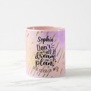 Filles Exam Succès Mugs Citations Motivationnelles